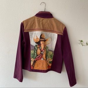 Doreman Burns Denim Cowgirl Jacket